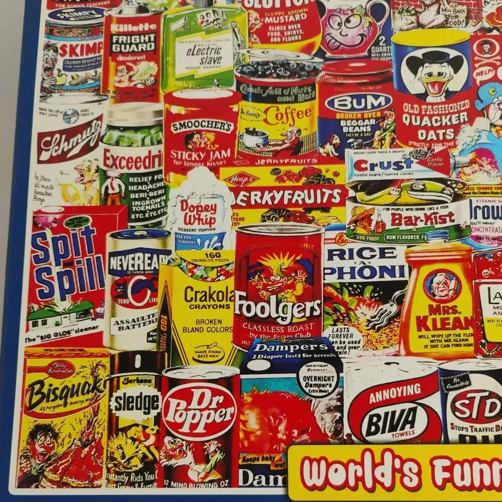 White Mountain 2014 WACKY PACKAGES #1065S COMPLETE Puzzle